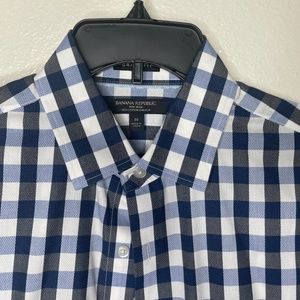 Banana Republic Blue Button Down Shirt